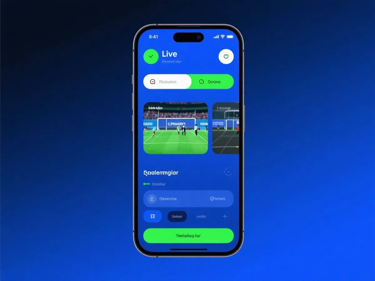 手机观看直播示意图